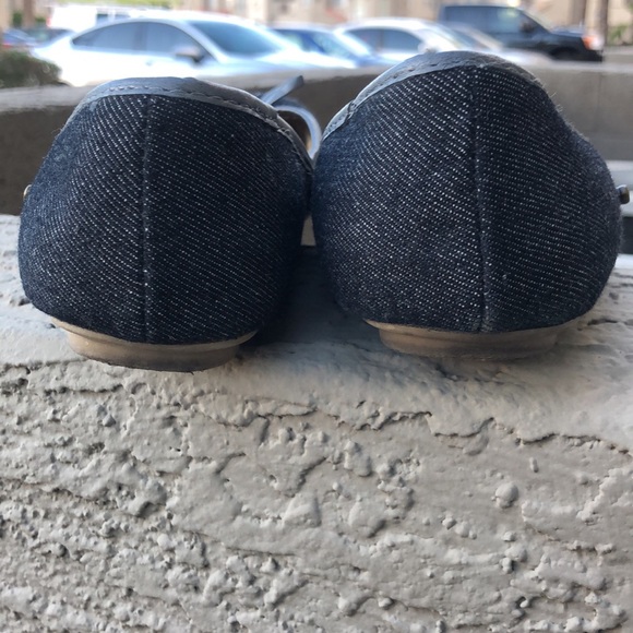 Avenue ballet Flats!! Charcoal Denim color and fabric. Size 8W. - Picture 9 of 10